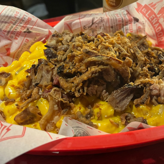 Papas Texas con Brisket