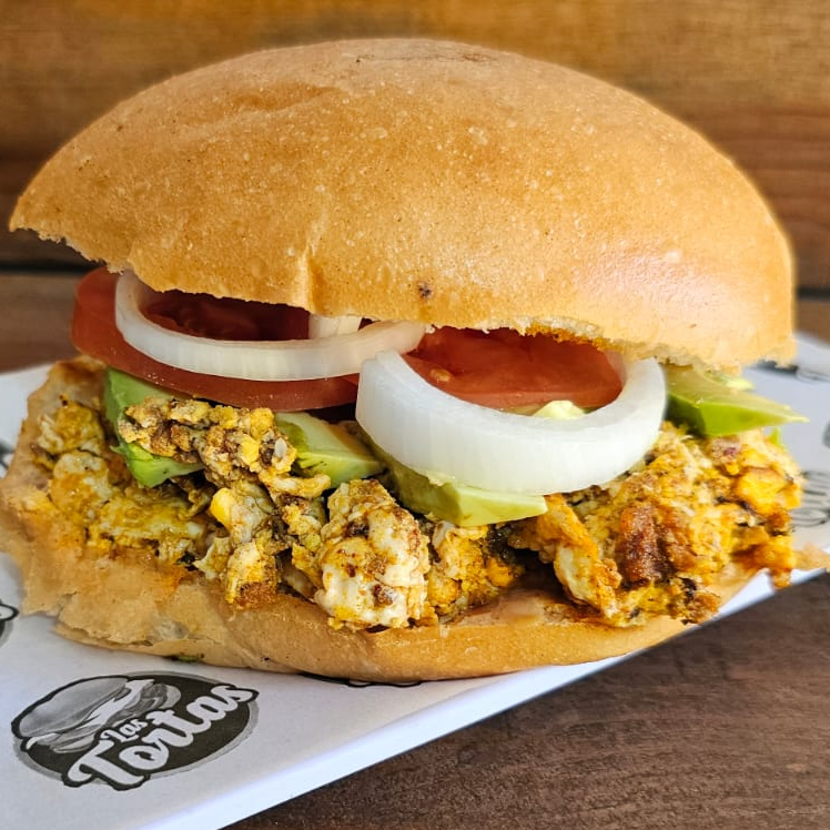Torta Huevo con Chorizo