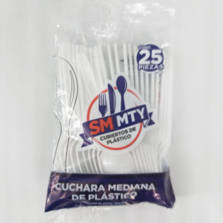 Cucharas Desechables c/25
