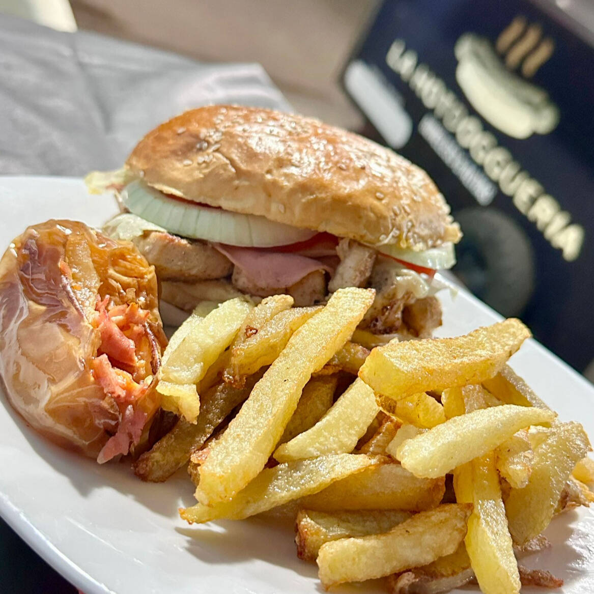 HAMBURGUESA DE POLLO