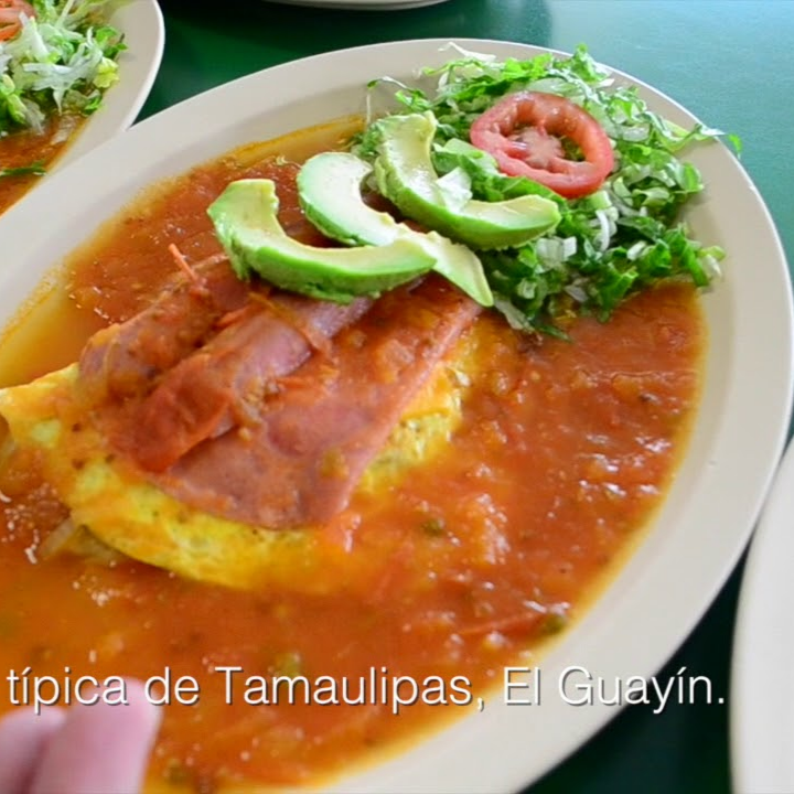 GUAYIN CON FRIJOLES Y LECHUGA