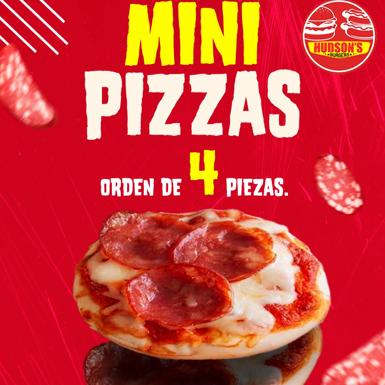 Mini Pizzas 4Pzas
