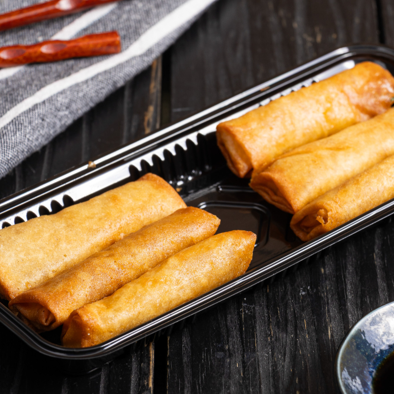 Rolinho crocante recheado com doce de leite cremoso. Uma sobremesa irresistível com sabor caseiro. (6 Unidades)