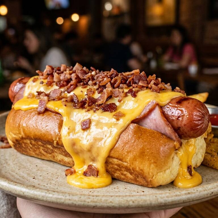 HOT DOG DOBLE CHEESE