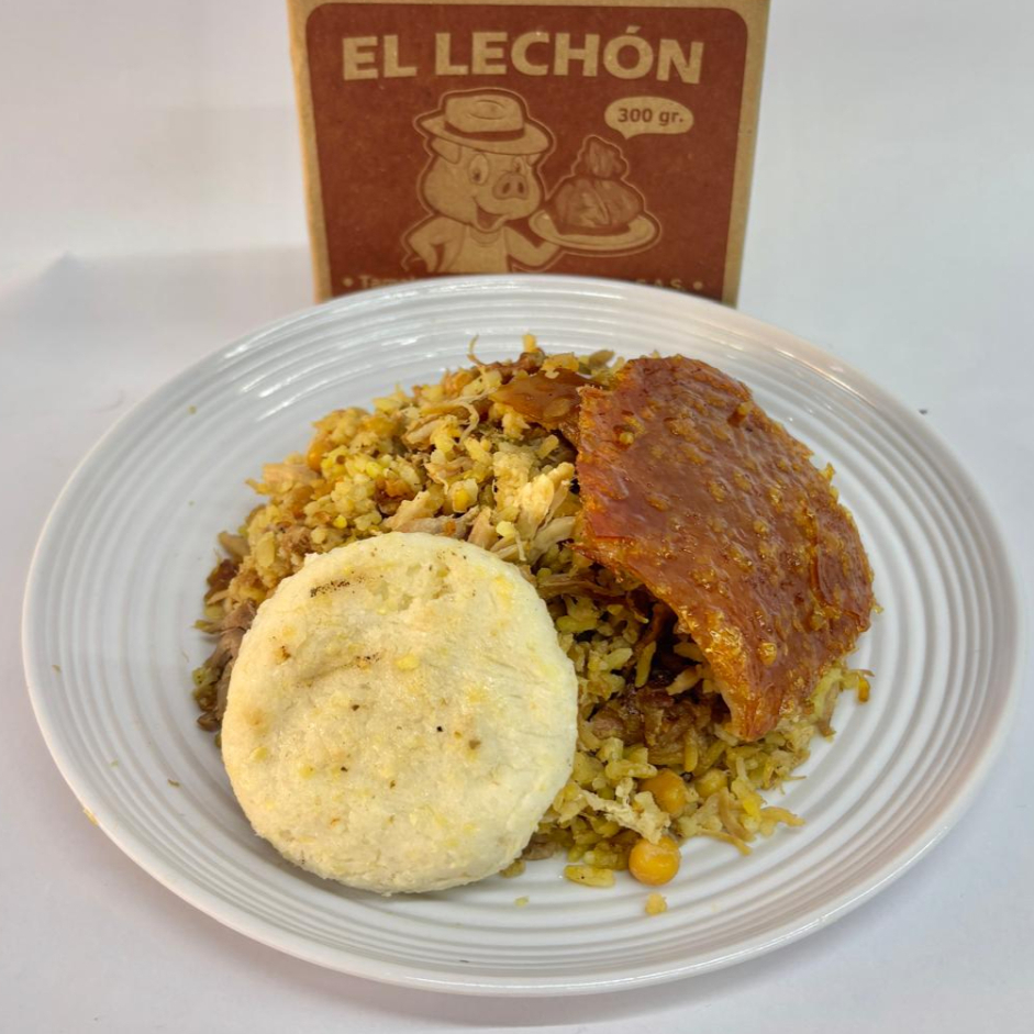 Porcion de Lechona de 300gramos