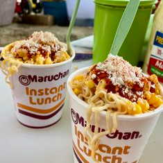 Maruchan con Elote