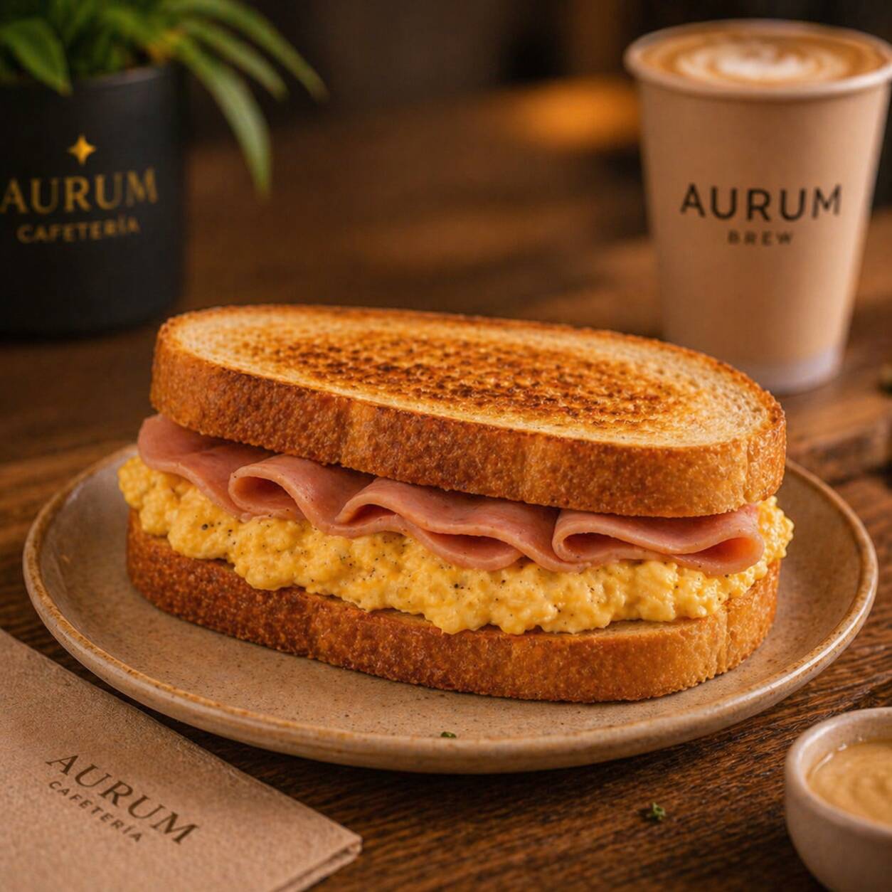 Egg & Ham Sandwich