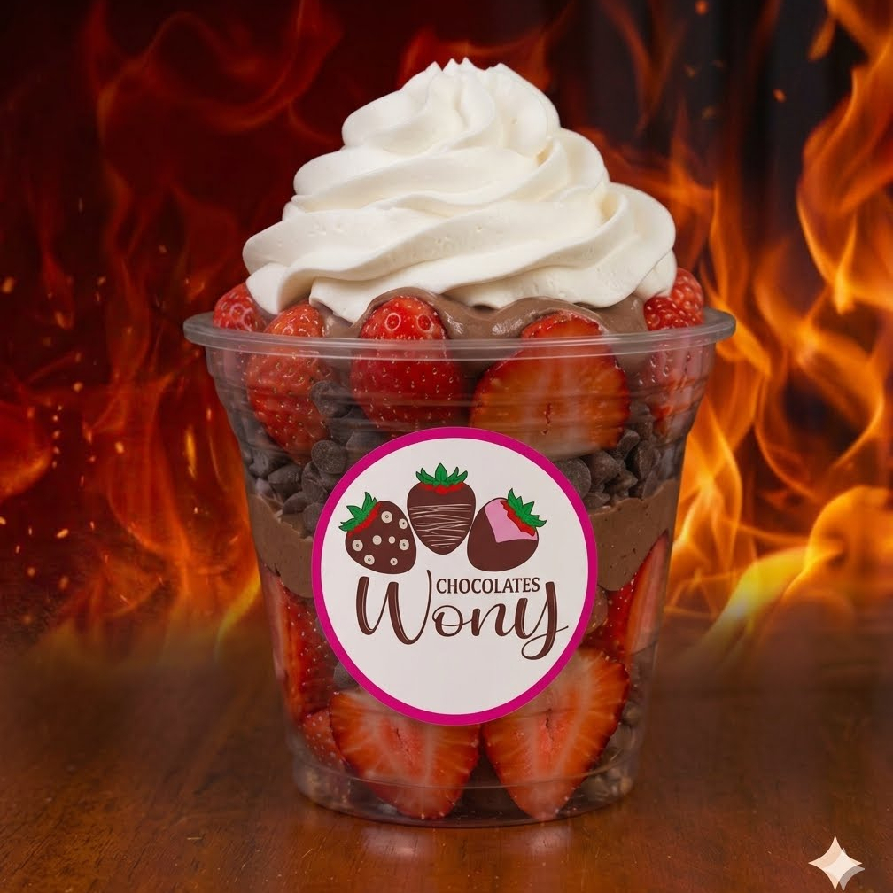 Fresas con Chocolate Chiltepin