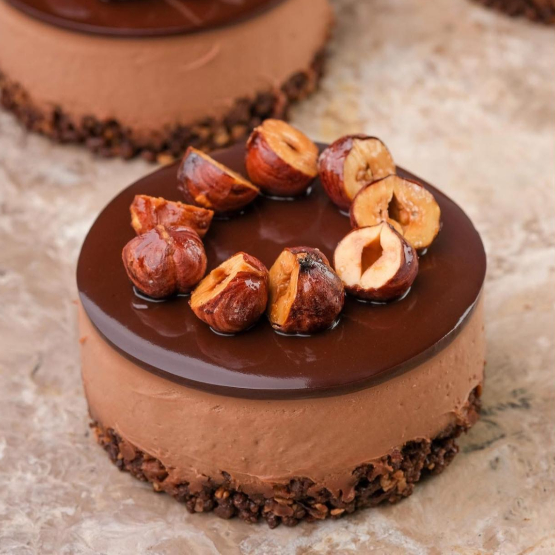 Cheesecake Horneado Individual Paraiso Avellana