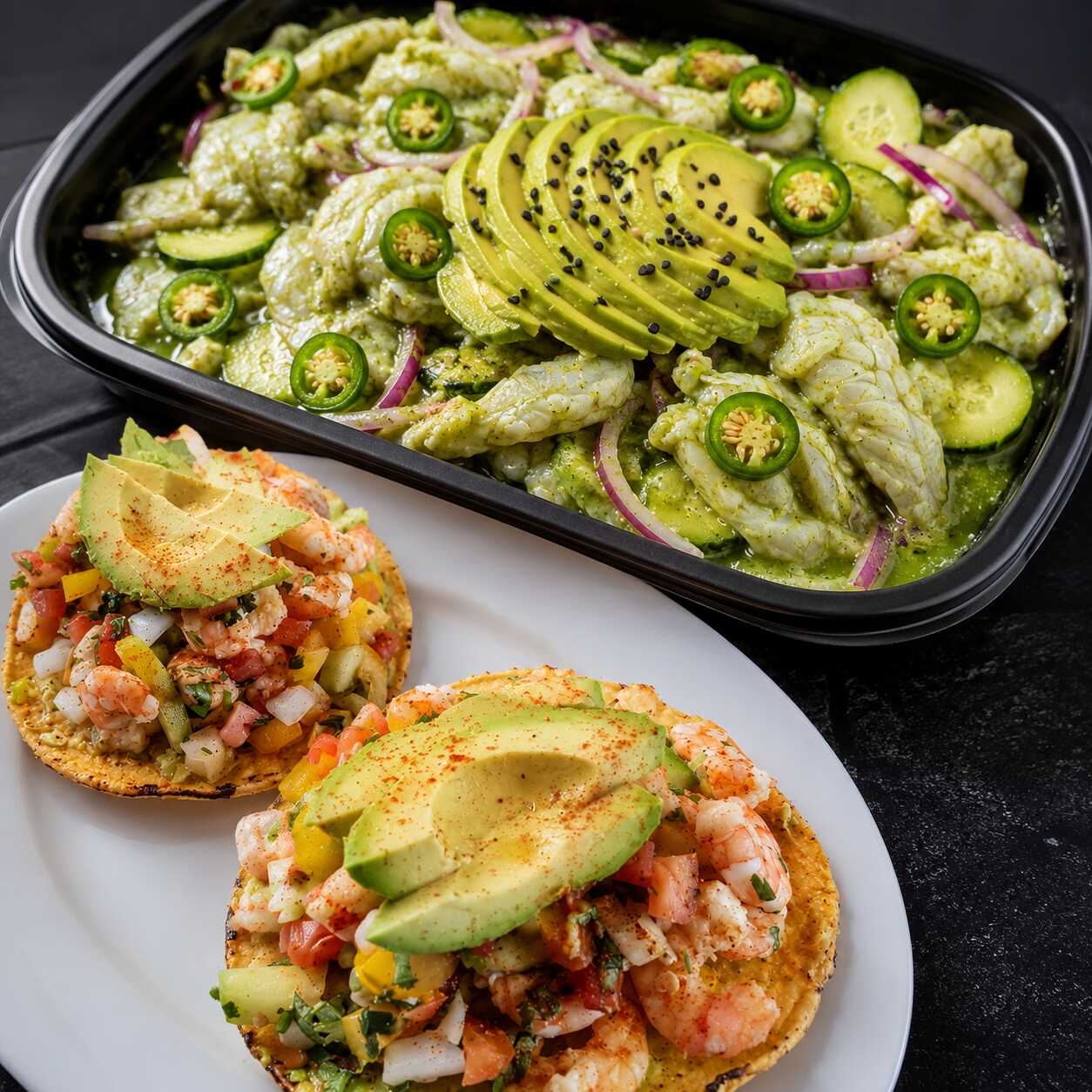 Combo 1 TRÍO DE TOSTADAS Y BOWL