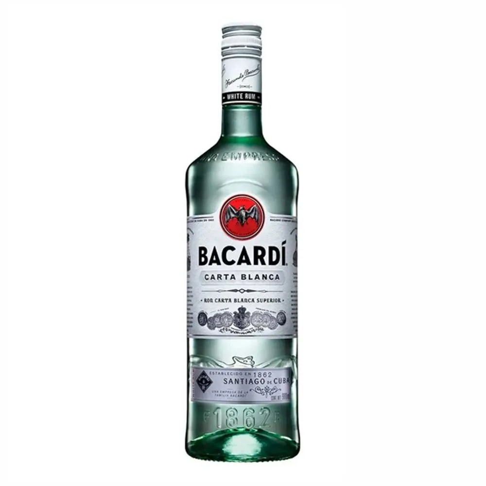 Bacardi Ron Blanco 980ml