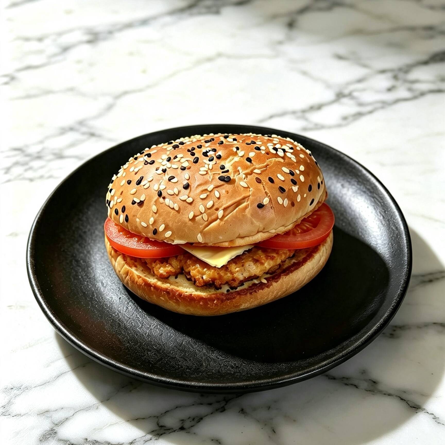Hamburguesa Pollo Sencillo