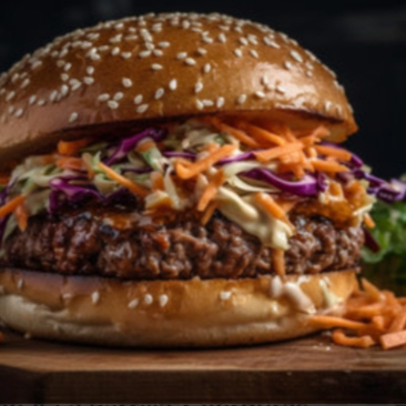 Hamburguesa Colburger Doble Carne + Papas Francesa