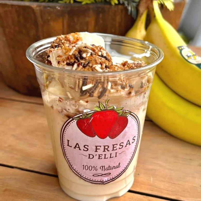 Platanos con Crema