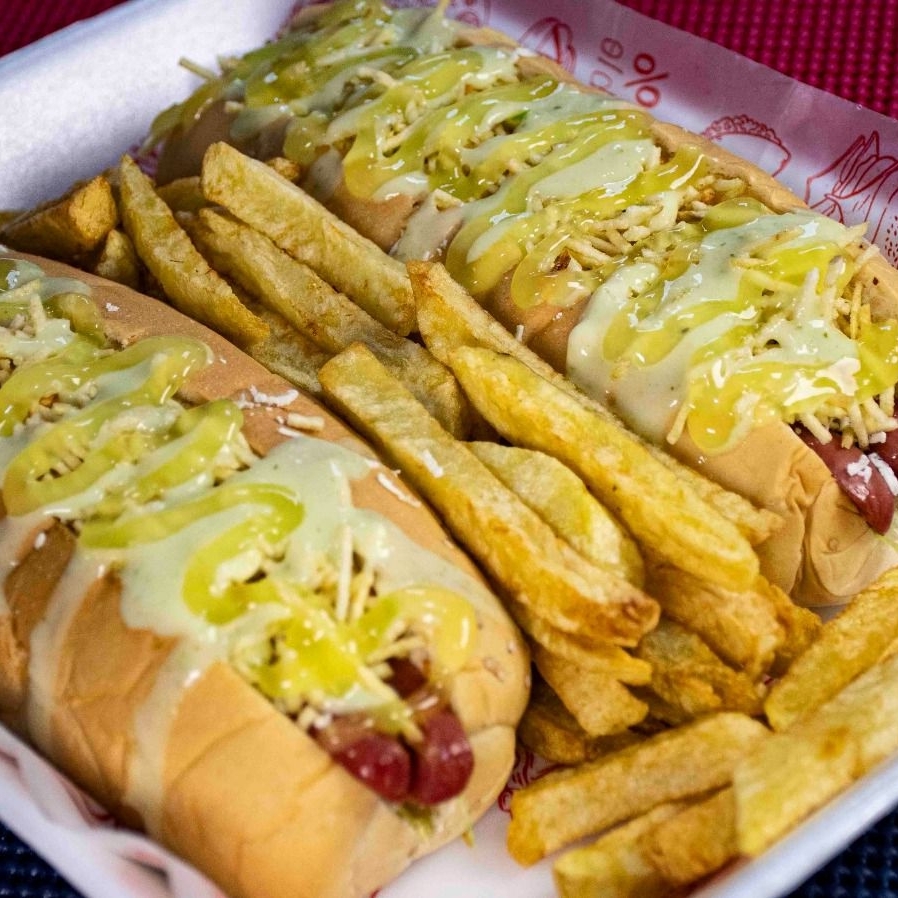 Combo - 2 Perros Sencillo Gratinado + Papas Frita