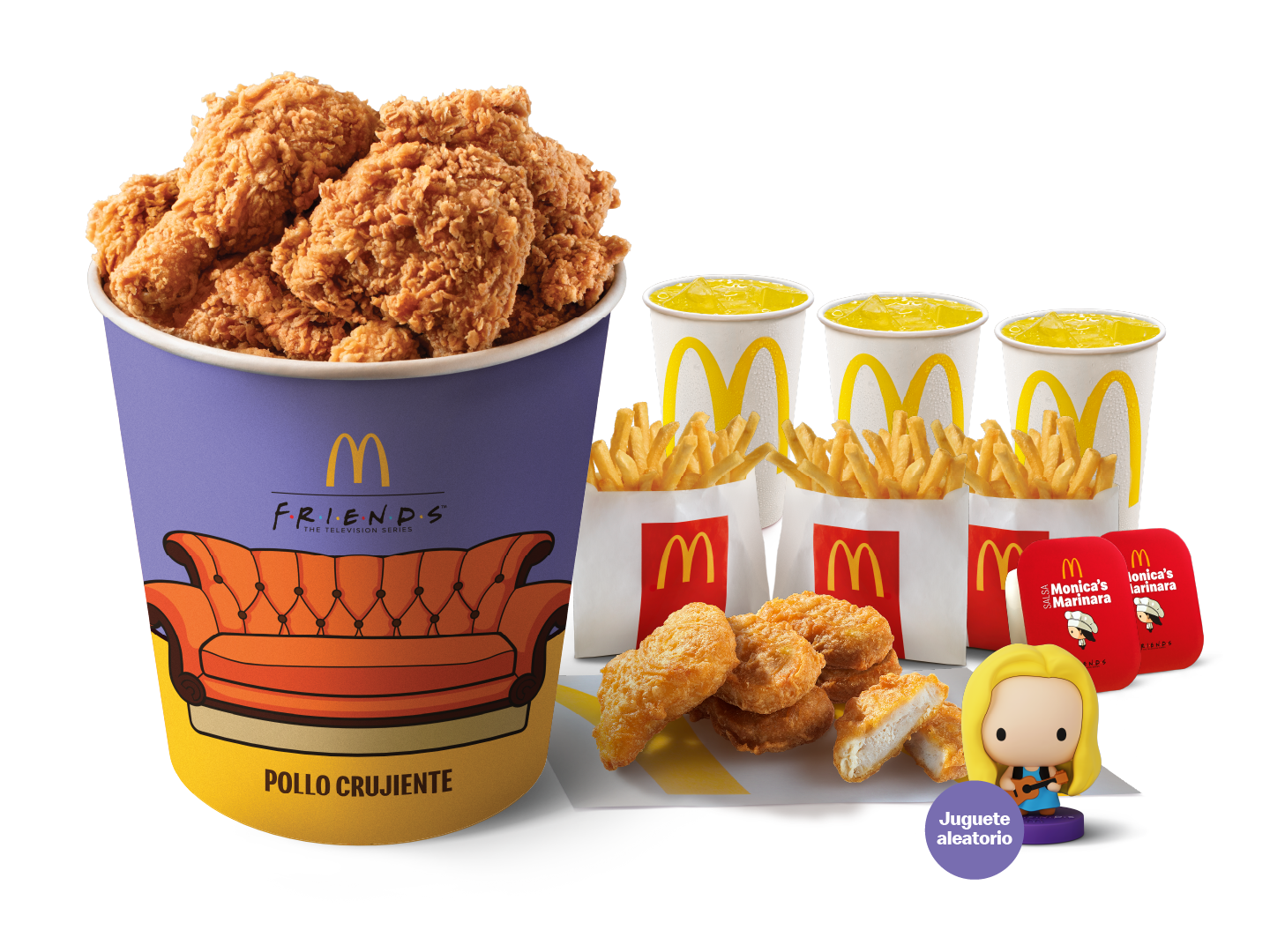 Banquete Friends con Gaseosas regulares