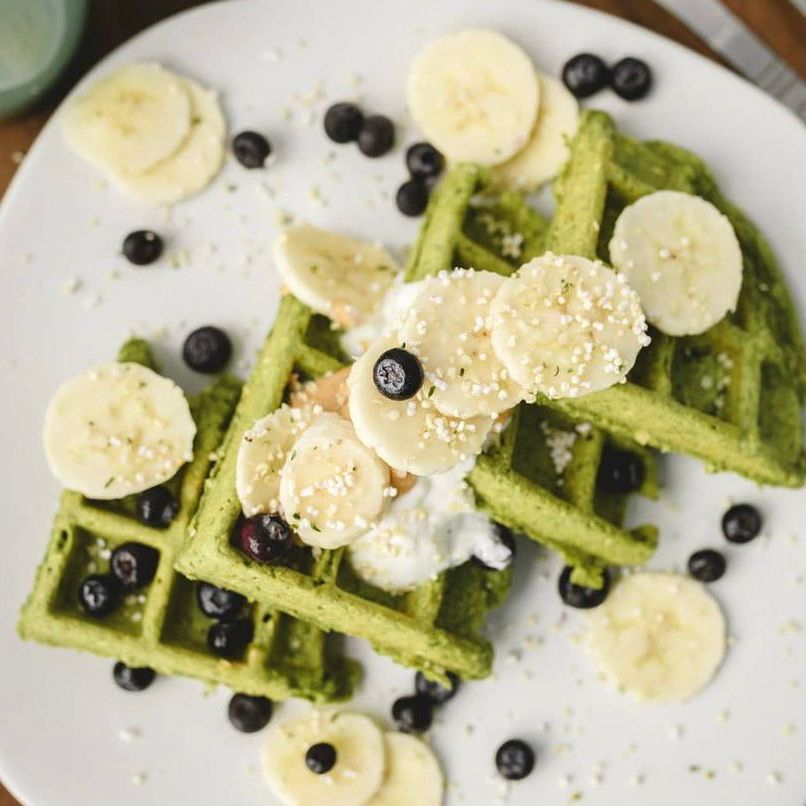 Green Waffles