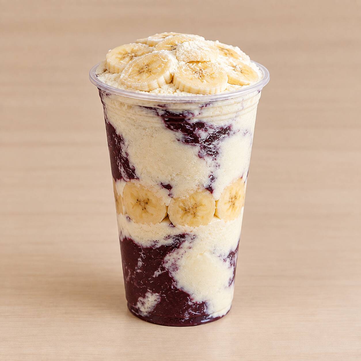 Açai, Creme ninho artesanal feito diariamente com carinho para você e banana.