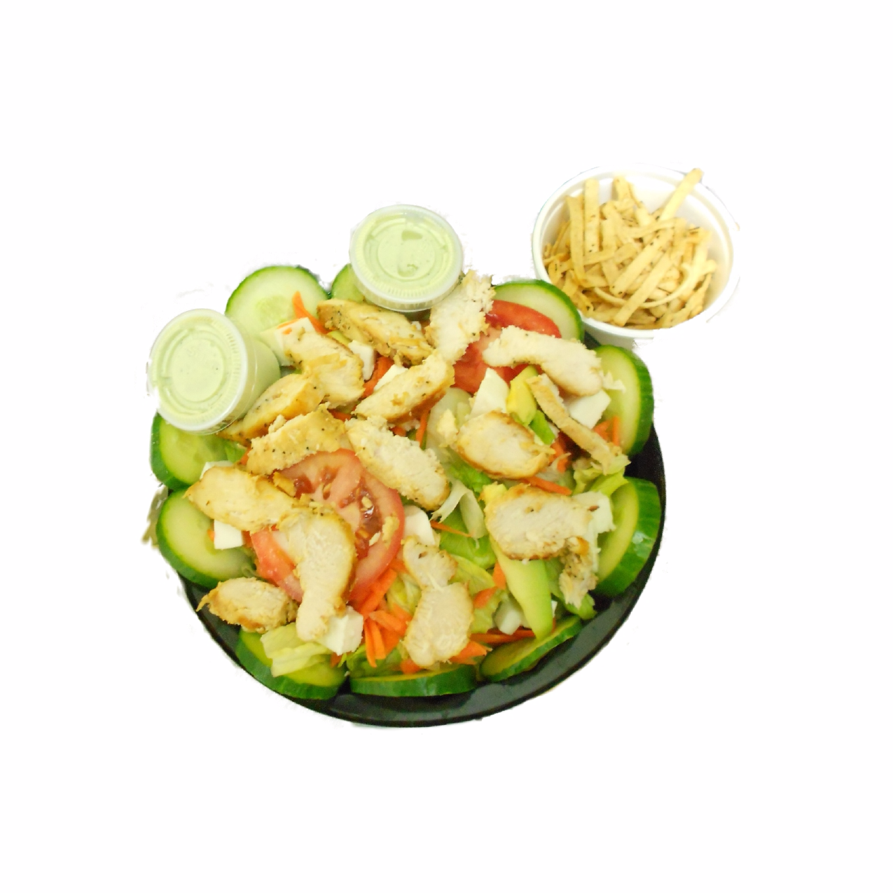 Wrap de Ensalada de Pollo
