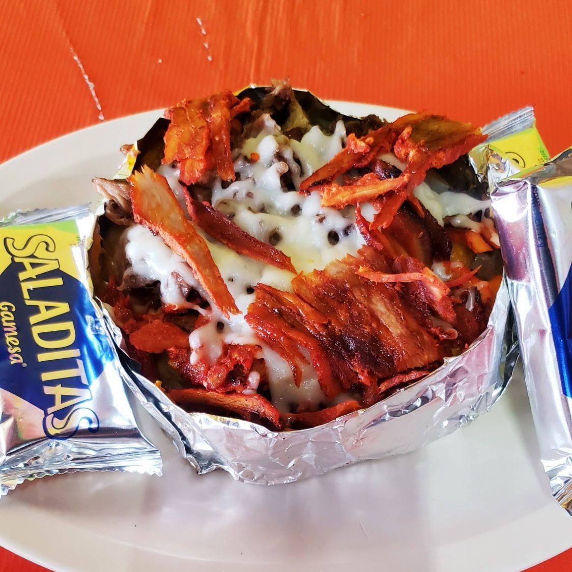 Papa con Trompo