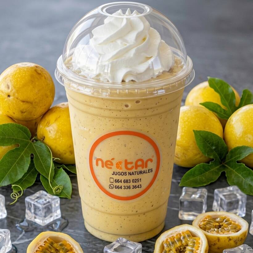 Smoothie de Maracuyá (Fruta de la Pasión)