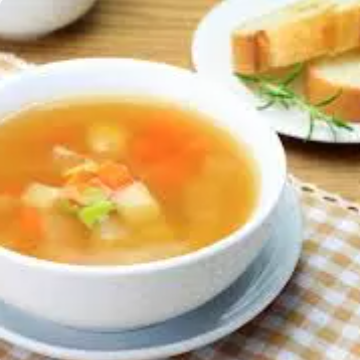 CONSOME CON VERDURAS