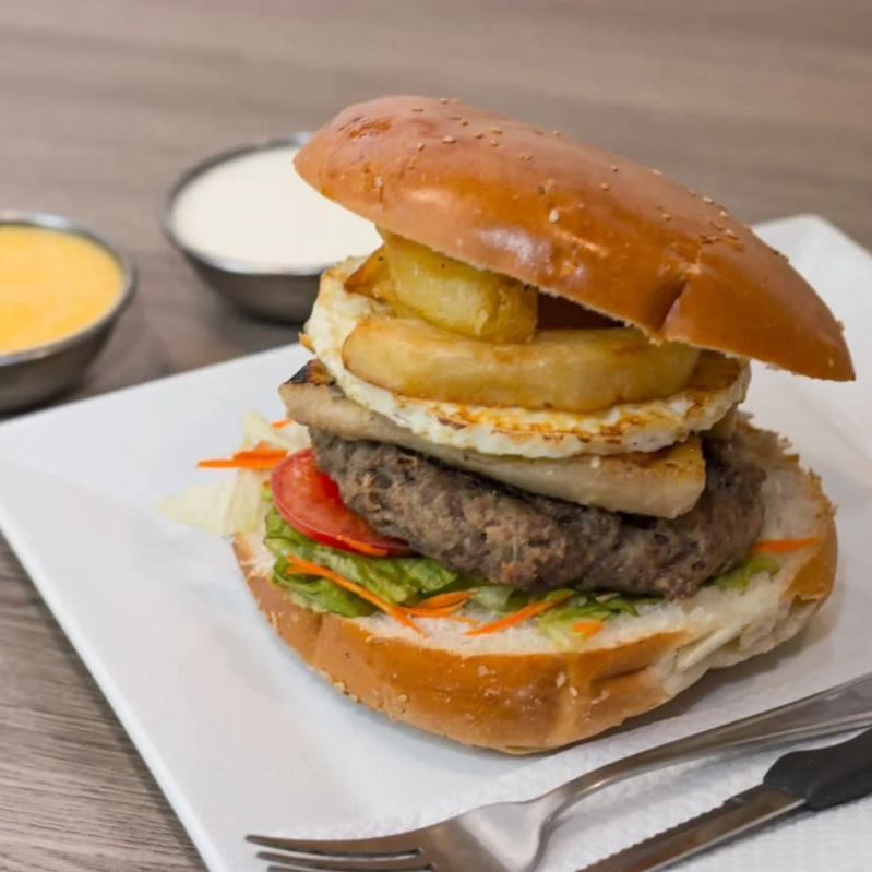 Hamburguesa a Lo Pobre