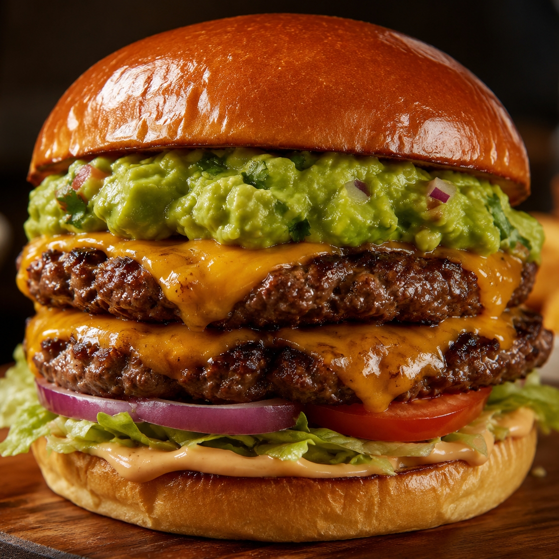 HAMBURGUESA GUACAMOLE