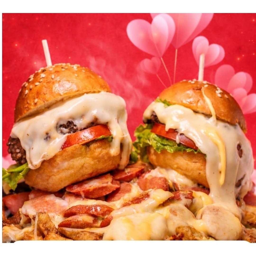 Combo Hamburguesa Pareja X 2