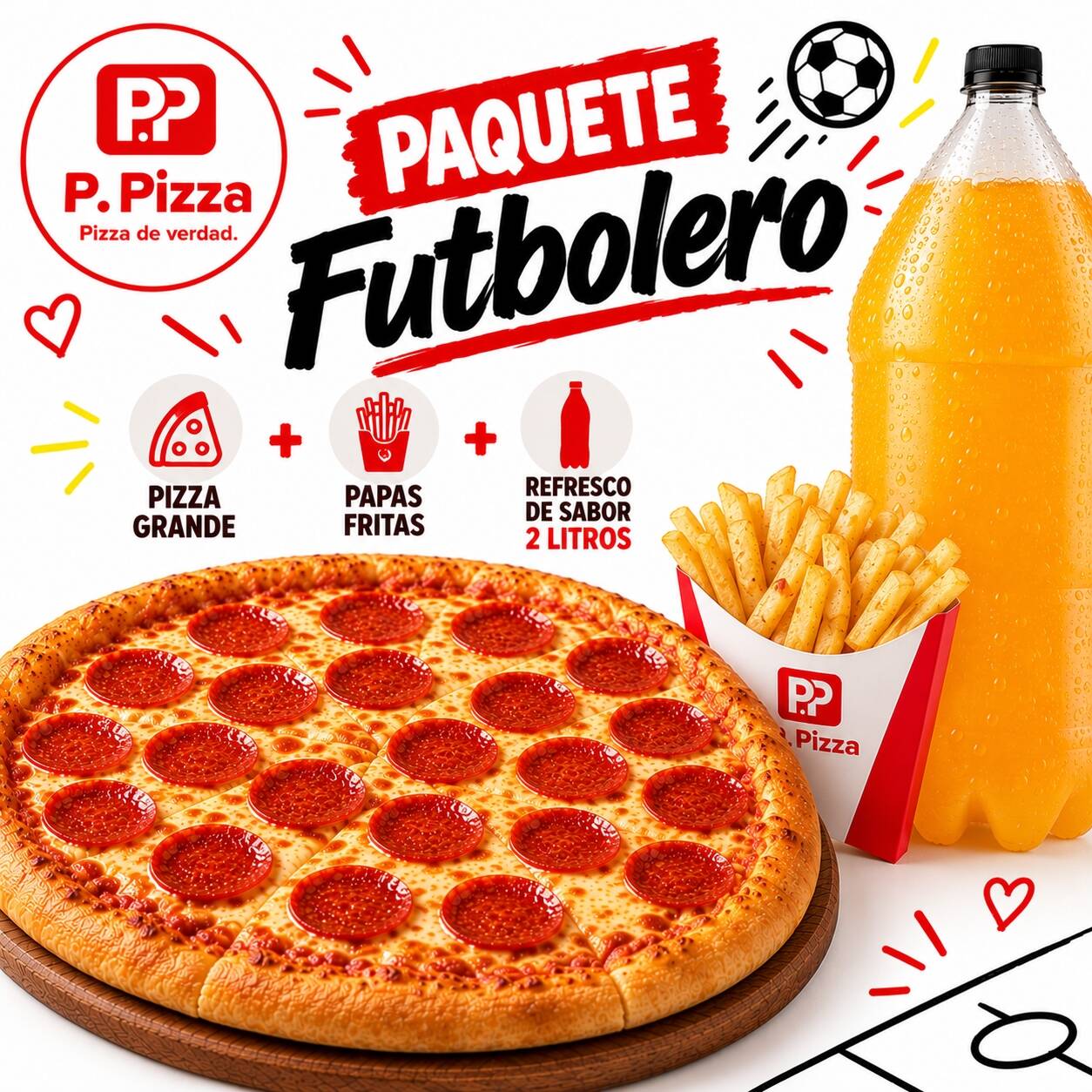 Paquete futbolero