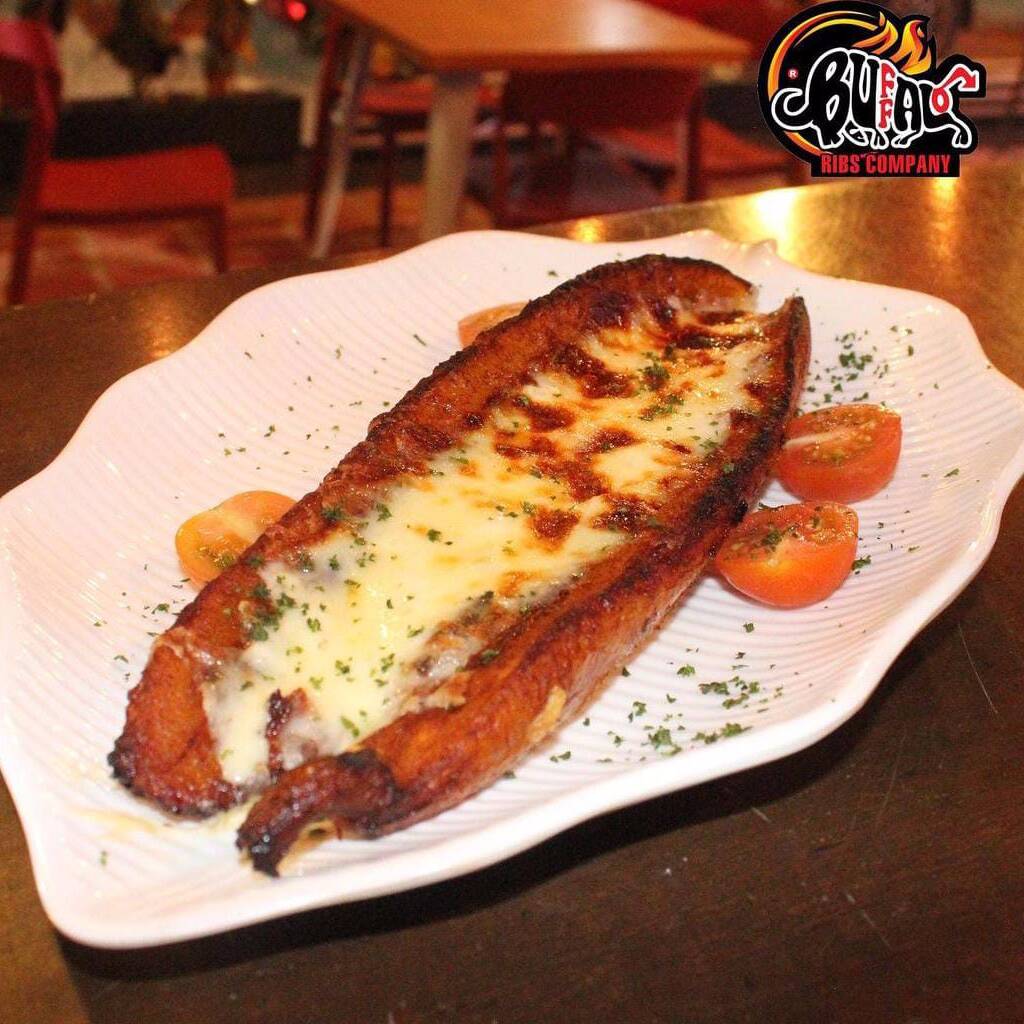 Maduro con Queso Gratinado