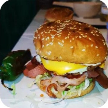 Hamburguesa Hawaiana