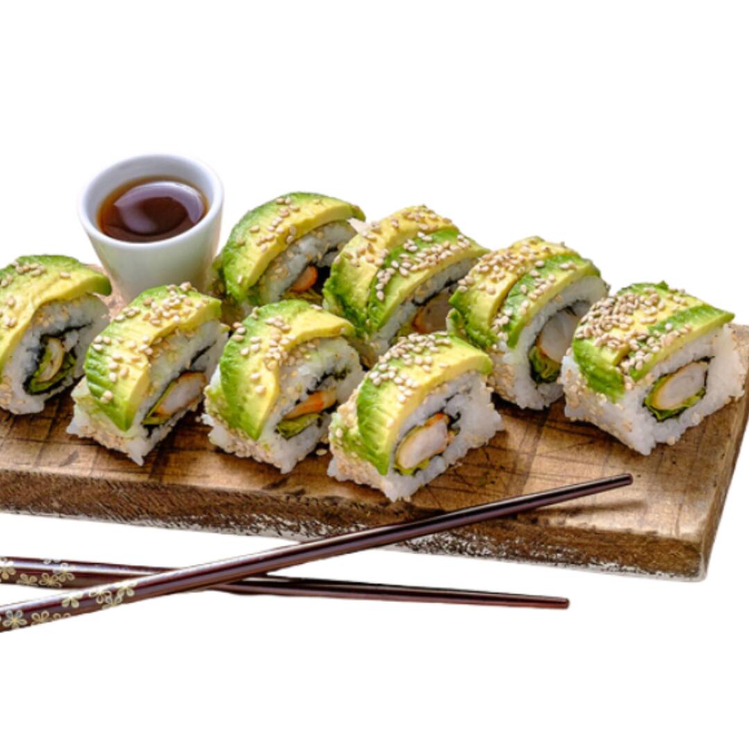 Sushi California + Sushi Avocado
