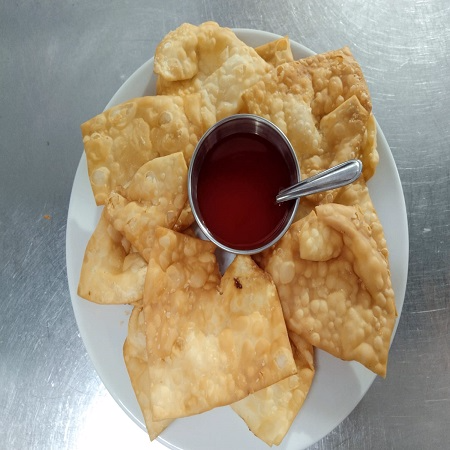 1 Docena de Wantan Frito
