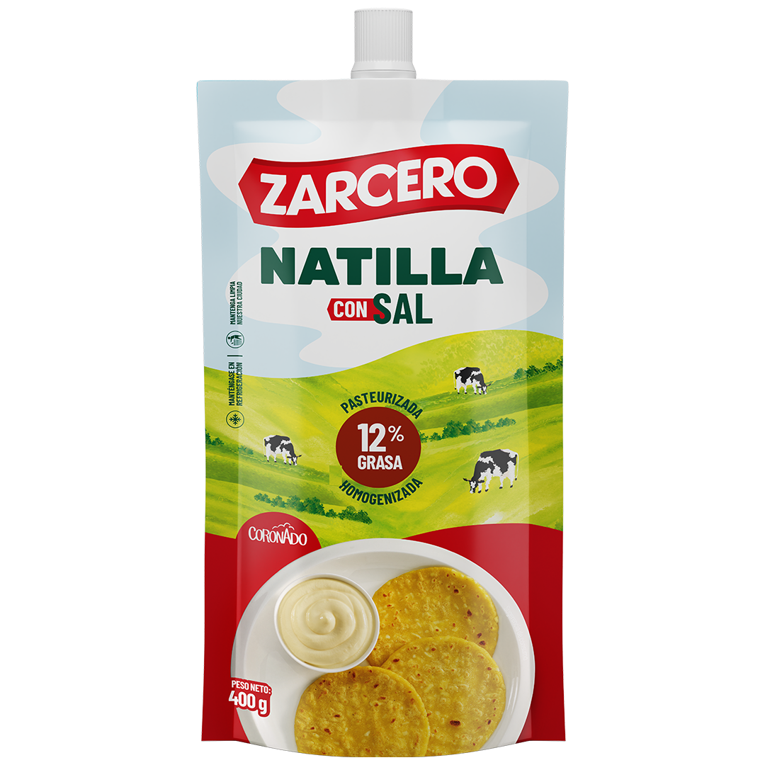 Natilla Zarcero con Sal 400gr