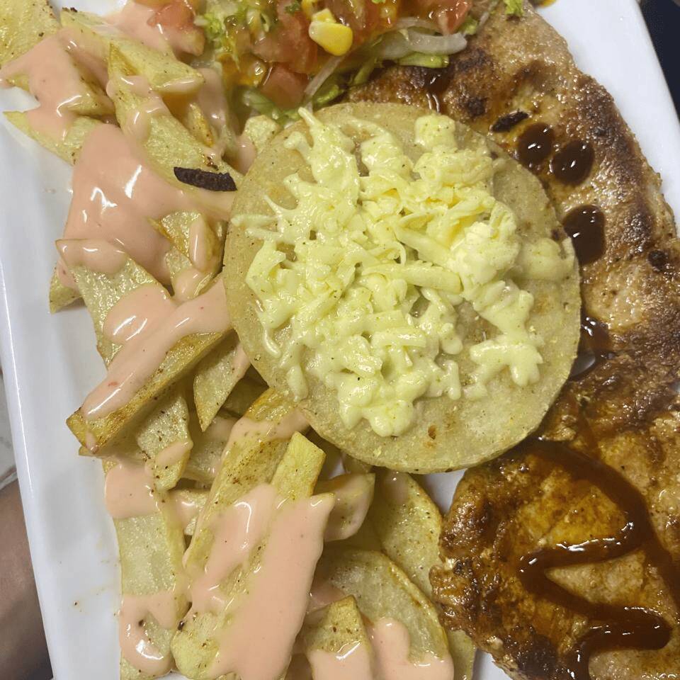 cañon de cerdo a la plancha
