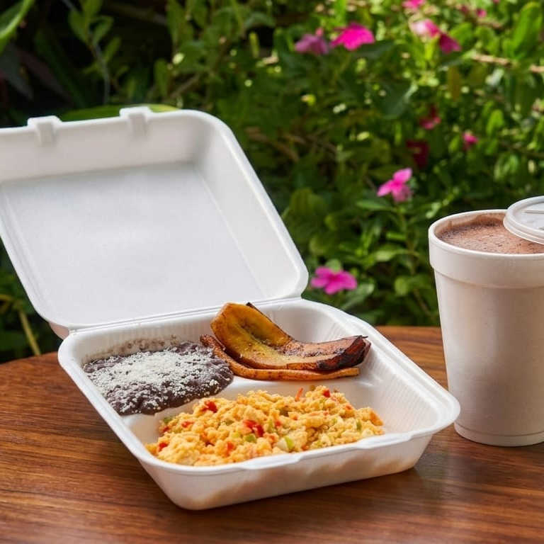 Huevos Al Gusto + Licuado