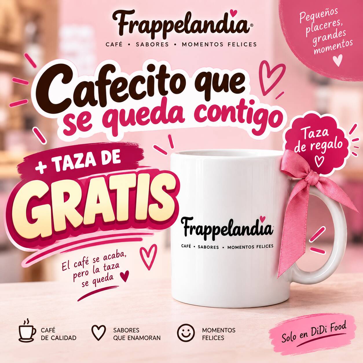 ☕ Café + Taza GRATIS 🎁