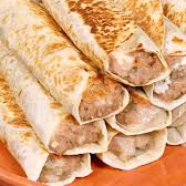 Burrito de Frijoles con Asadero