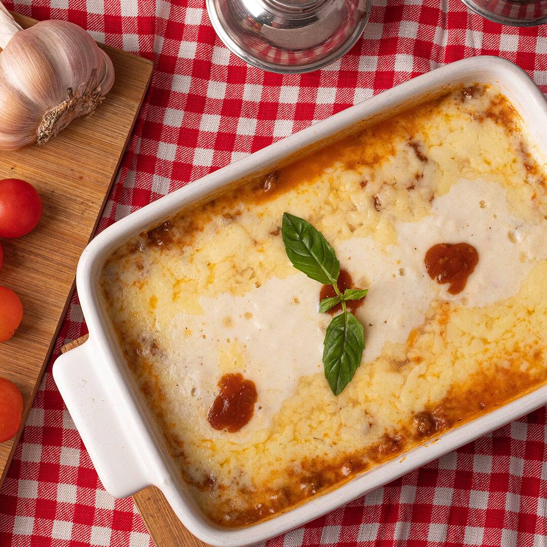 Lasagna Doble Queso