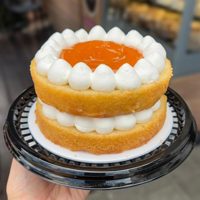 Suspiro de durazno 6-8 porciones