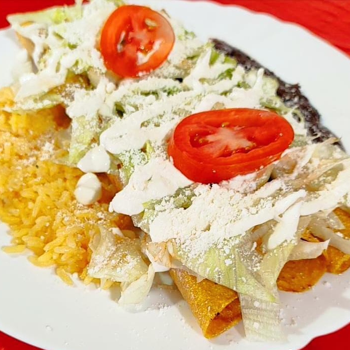 Flautas de Pollo (Media Orden)