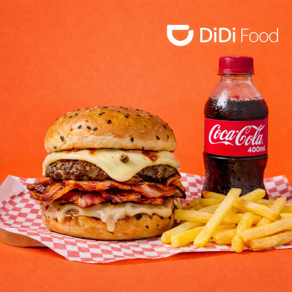 Combito Clásico Burger +PAPAS + Gaseosa 400ML