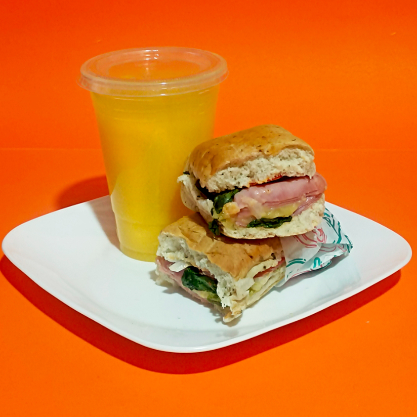 Combo 1 Sandwich / Wrap + bebida