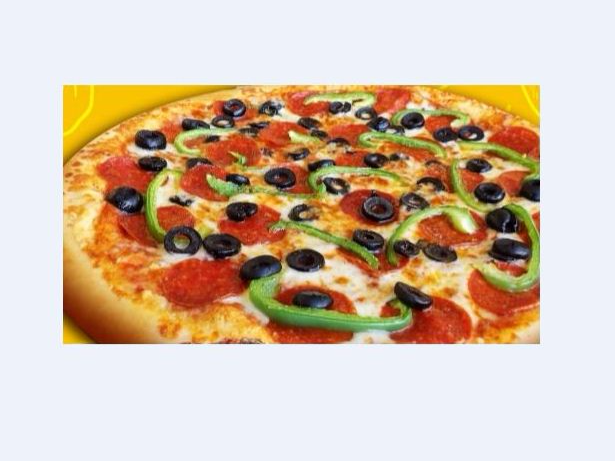 PIZZA GRANDE DE 3 INGREDIENTES