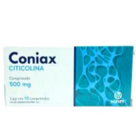 Coniax (Citicolina) 500 Mg Caja con 10 Tabletas