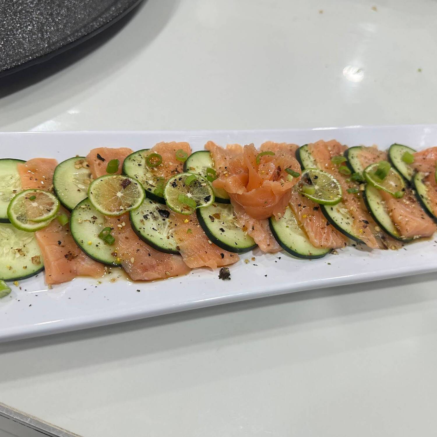 Sashimi salmón natural