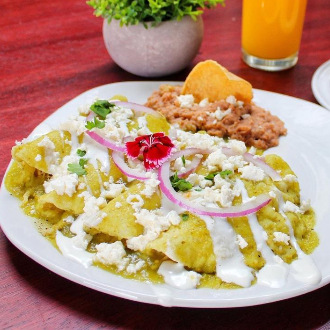 Enchiladas Verdes