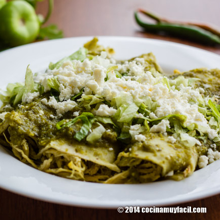ENCHILADAS VERDES