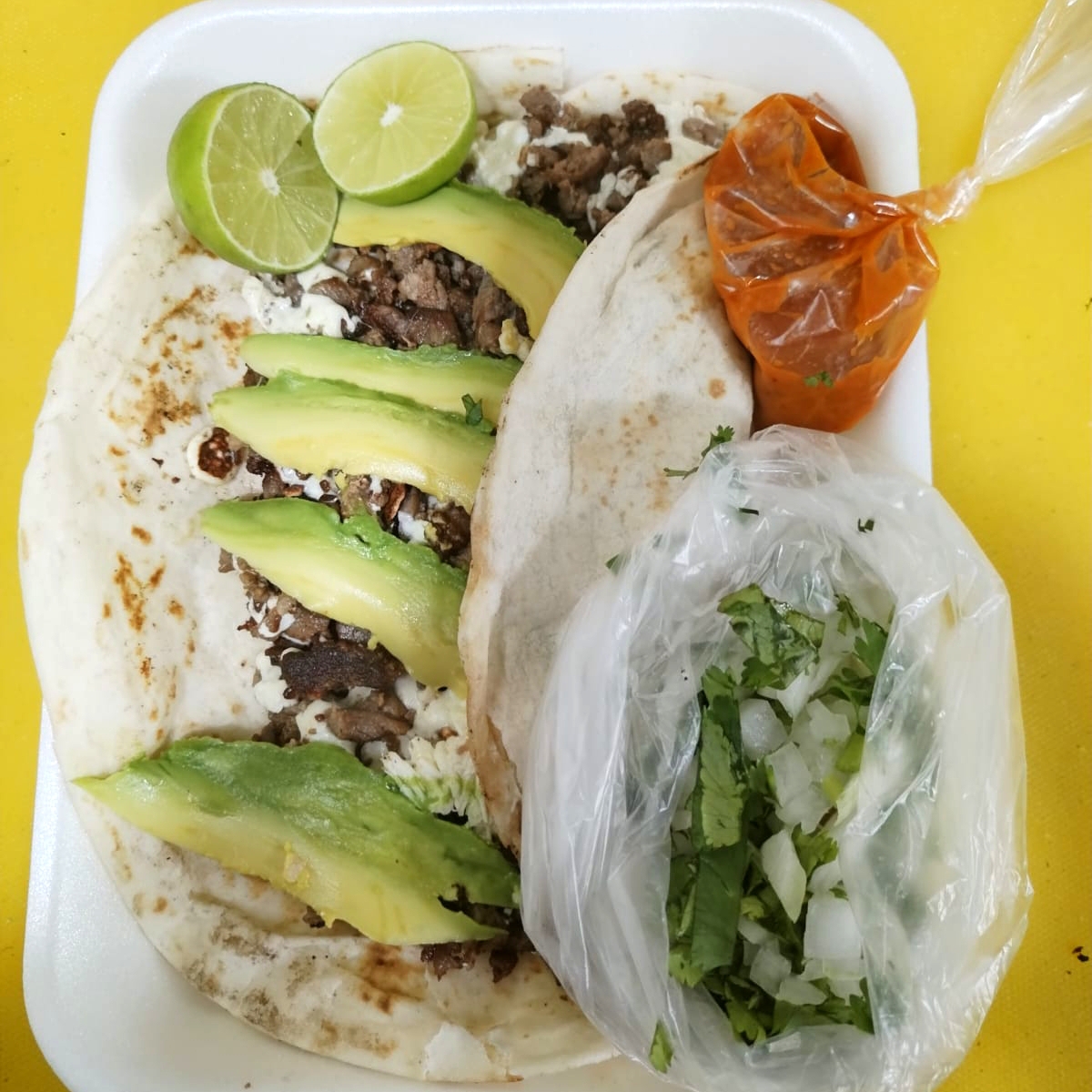 Gringa de Bistec 1 Pza
